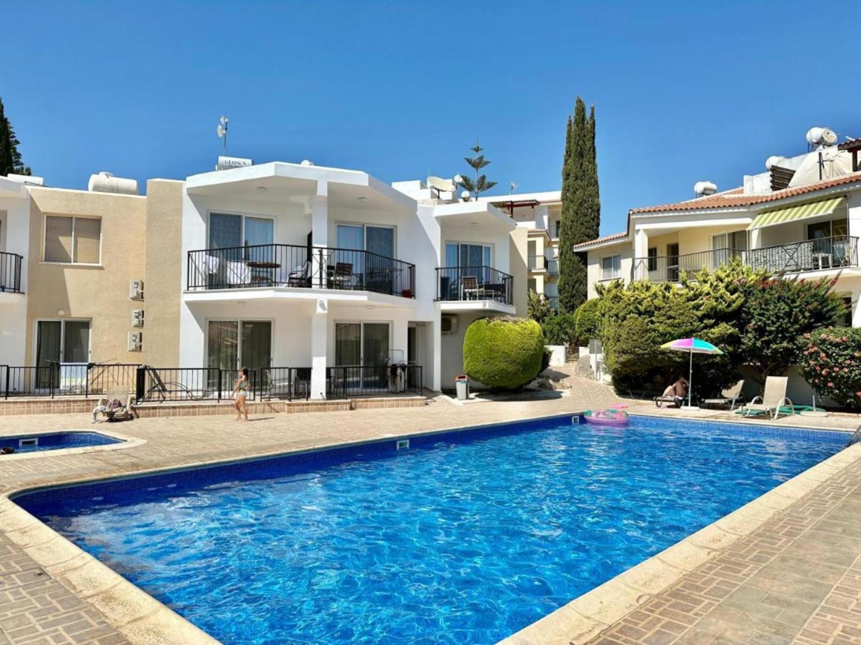 H&O Danaos Sea Breeze Apartment Paphos Eksteriør bilde